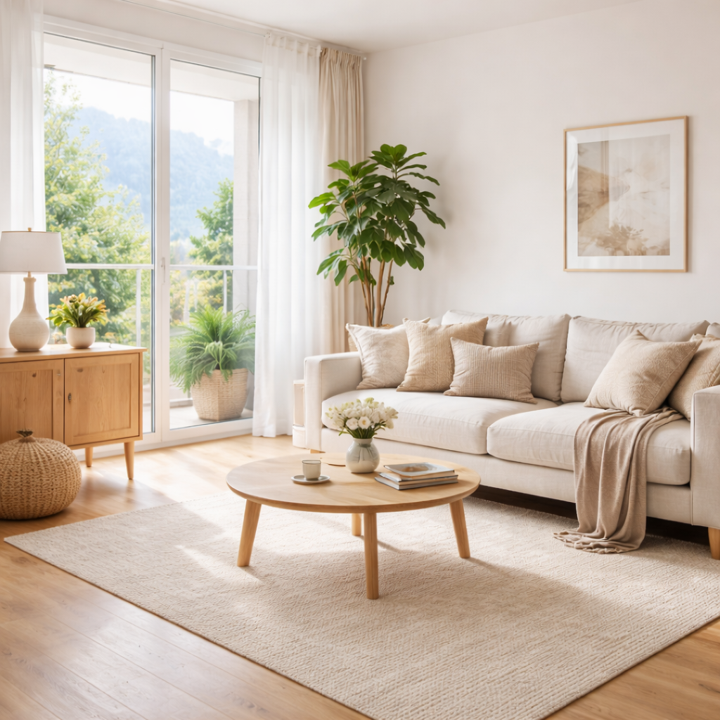 Moderne Schweizer Wohnung einrichten