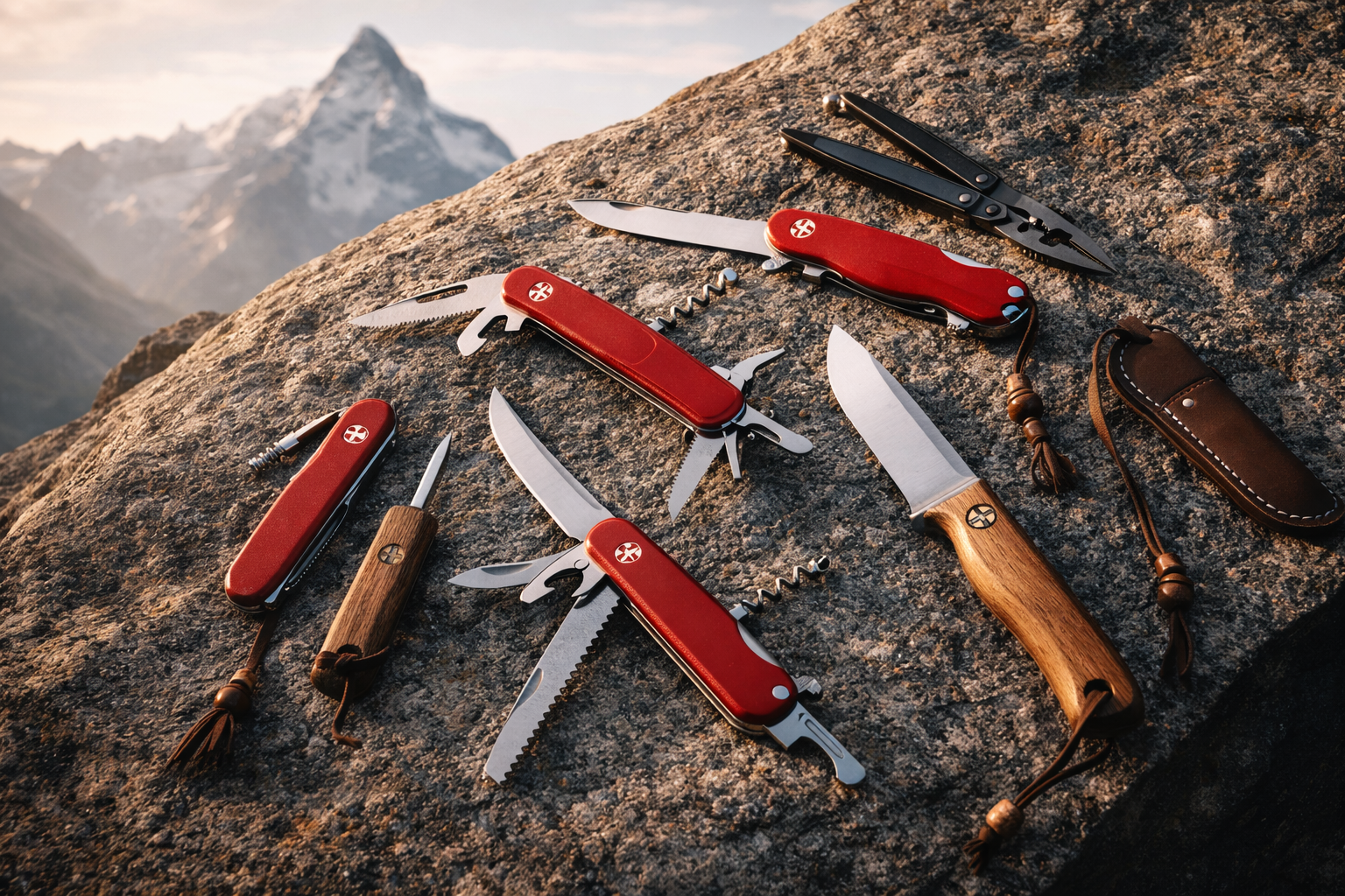 Schweizer Outdoor Messer und Werkzeug