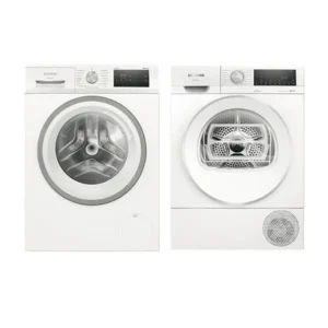 Siemens Set WM14N1F5CH + WQ45G290CH – Waschturm Set